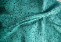 Peacock Marble Velvet