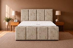 Cream Marble Velvet