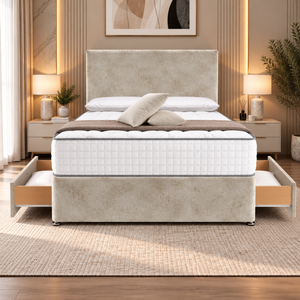 Cream Marble Velvet