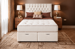 Cream Plush Velvet