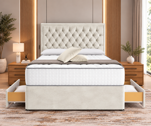 Cream Plush Velvet