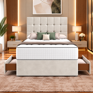 Cream Plush Velvet
