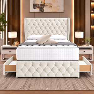 Cream Plush Velvet