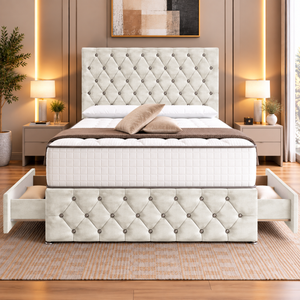 Cream Plush Velvet