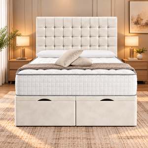 Cream Plush Velvet