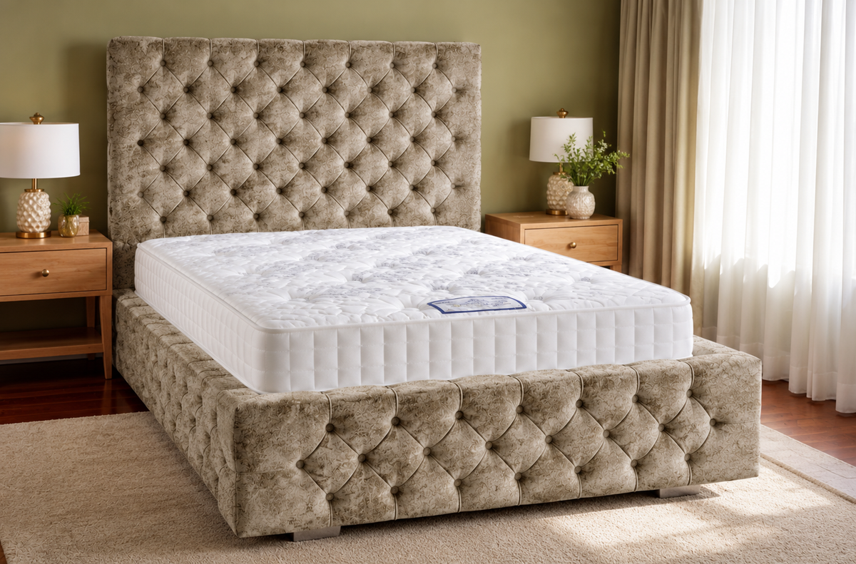 Kingdom upholstered bed