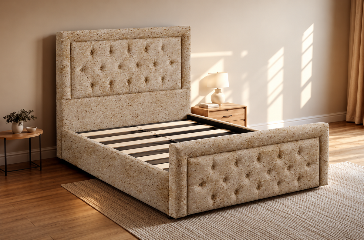 Windsor upholstered bed