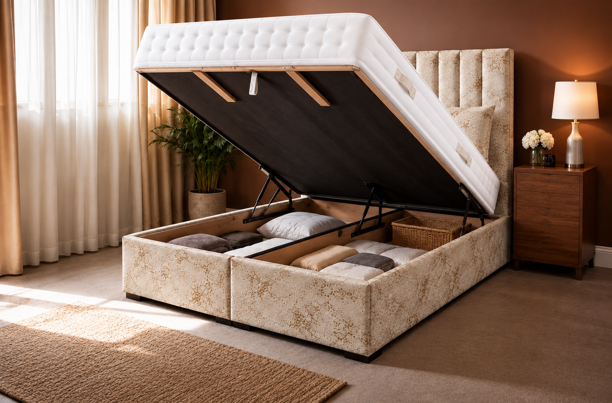Denmark ottoman divan bed