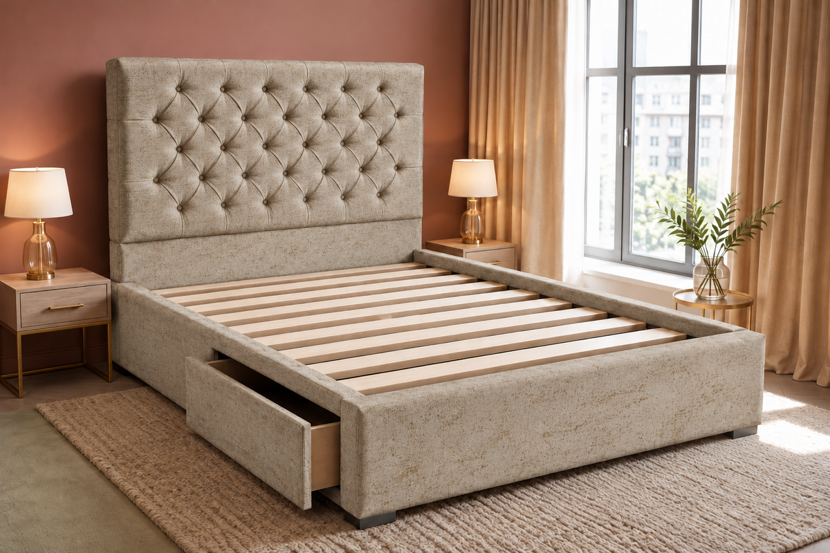 Sheffield divan bed (with drawers)