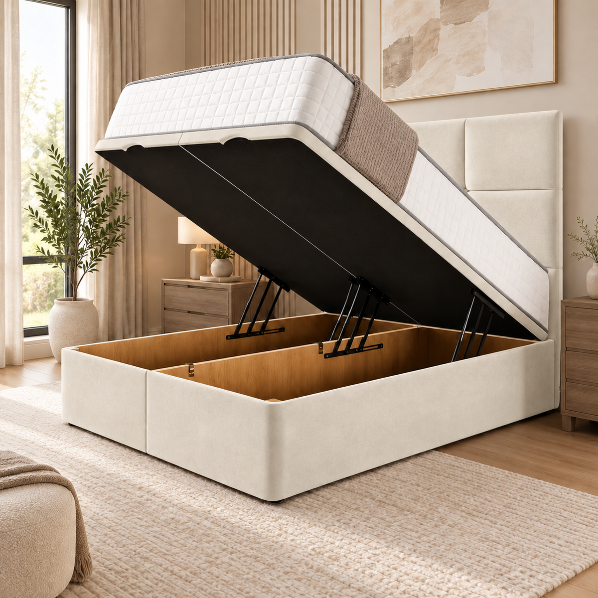 Vienna ottoman divan bed