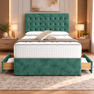Green Plush Velvet