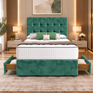Green Plush Velvet