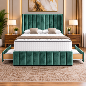 Green Plush Velvet