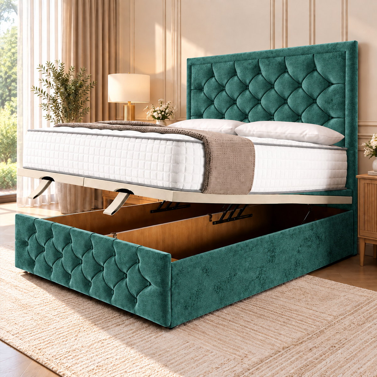 Munich ottoman divan bed