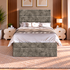 Grey Marble Velvet