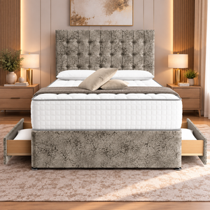 Grey Marble Velvet