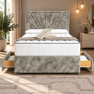 Grey Marble Velvet