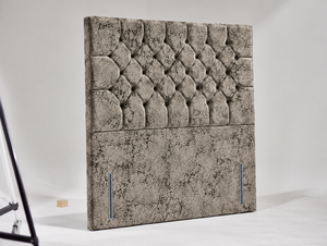 Grey Marble Velvet