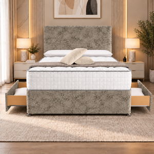 Grey Marble Velvet