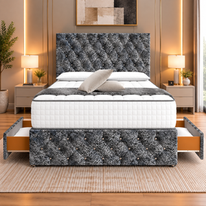 Gun Metal Marble Velvet