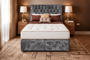 Gun Metal Marble Velvet