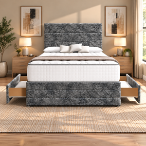 Gun Metal Marble Velvet