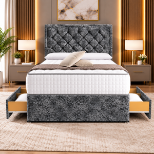 Gun Metal Marble Velvet