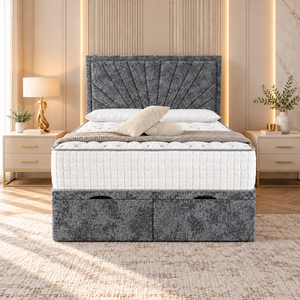 Gun Metal Marble Velvet