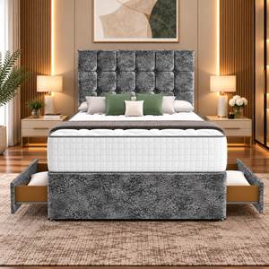 Gun Metal Marble Velvet