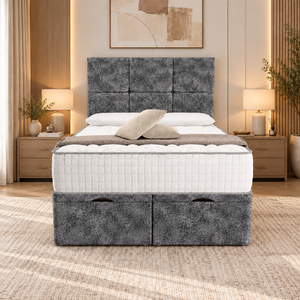 Gun Metal Marble Velvet