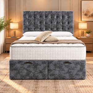 Gun Metal Marble Velvet