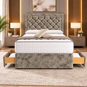 Grey Marble Velvet