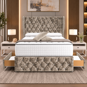 Grey Marble Velvet