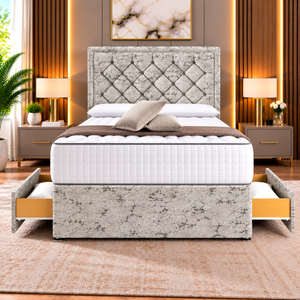 Platinum Marble Velvet