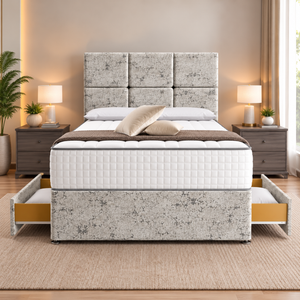 Platinum Marble Velvet