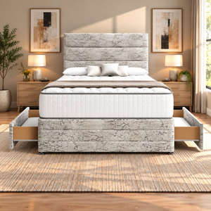 Platinum Marble Velvet
