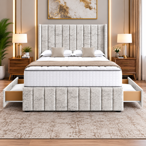 Platinum Marble Velvet