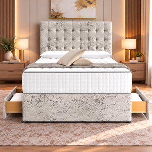 Platinum Marble Velvet