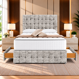 Platinum Marble Velvet