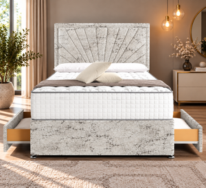 Platinum Marble Velvet