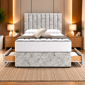 Platinum Marble Velvet
