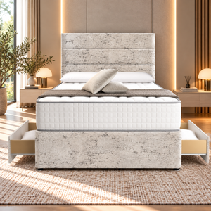 Platinum Marble Velvet