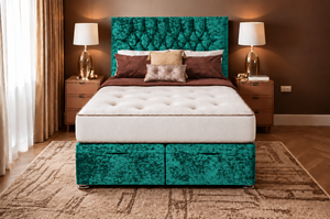 Peacock Marble Velvet