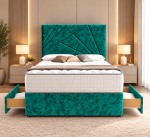 Peacock Marble Velvet