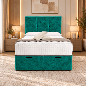 Peacock Marble Velvet
