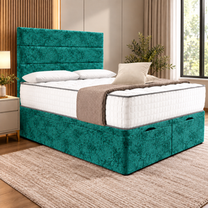 Peacock Marble Velvet