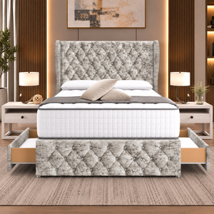 Platinum Marble Velvet
