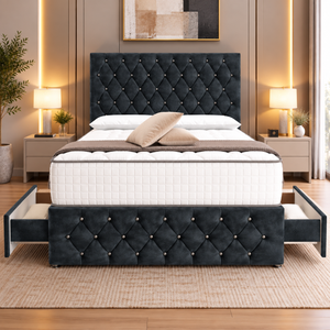 Black Plush Velvet