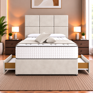Cream Plush Velvet