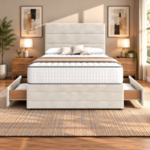 Cream Plush Velvet